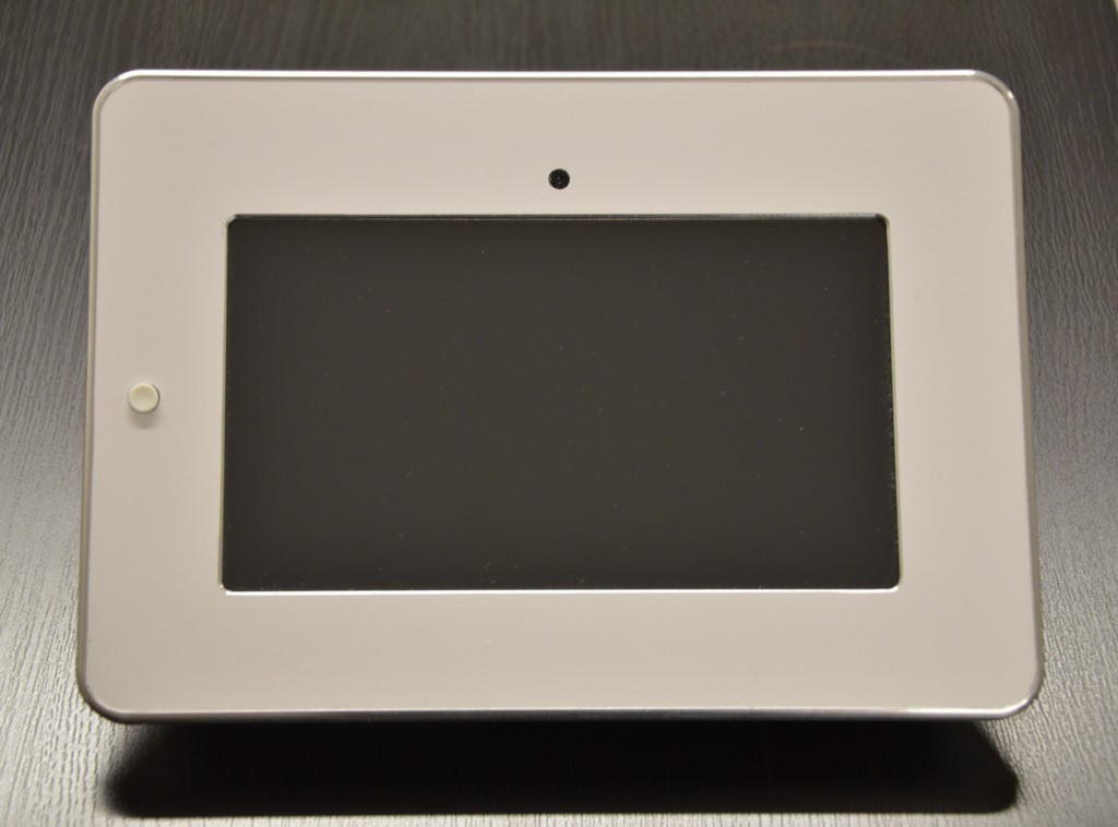 Ltouch with white frame and power button